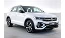 Volkswagen T ROC R-Line | 1 year free warranty | 0 Down Payment