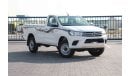 Toyota Hilux 2024 Toyota Hilux 4X4 Singel Cab 2.7 GLX - Super White inside Red | Export Only