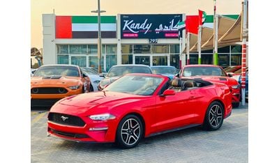 Ford Mustang EcoBoost 2.3L Convertible A/T | Monthly AED 1680/- | 0% DP | Blindspot | Rear View Camera | # 07181