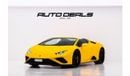 Lamborghini Huracan Spyder | GCC | Warranty | Service History | 5.2L V10