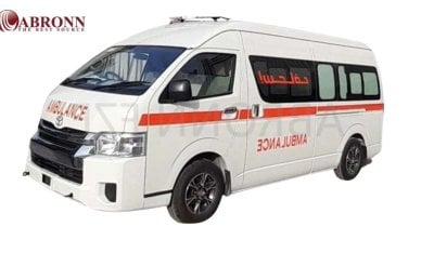 تويوتا هاياس New Toyota Hiace High Roof Old Shape Right Hand Manual Ambulance Diesel Model 2024 2.7L Engine