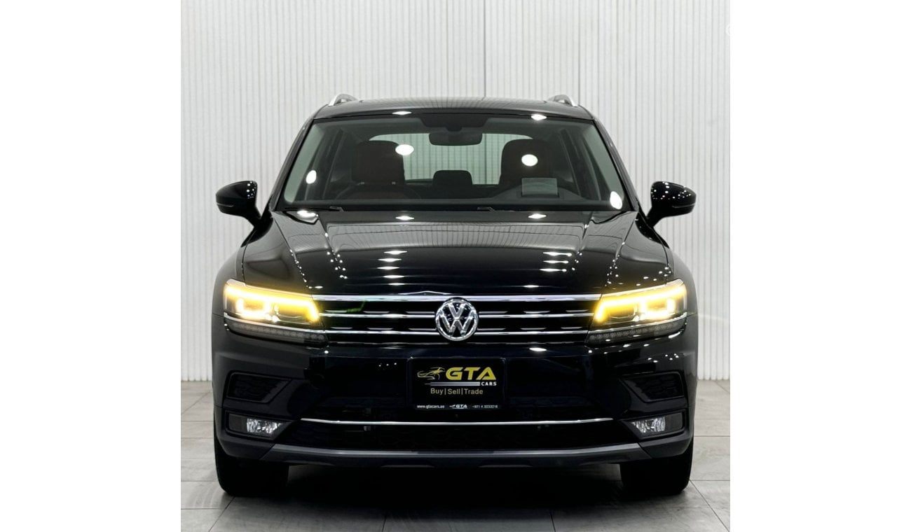 فولكس واجن تيجوان 2018 Volkswagen Tiguan SEL 4MOTION, Warranty, Full Service History, Low Kms, Excellent Condition,GCC