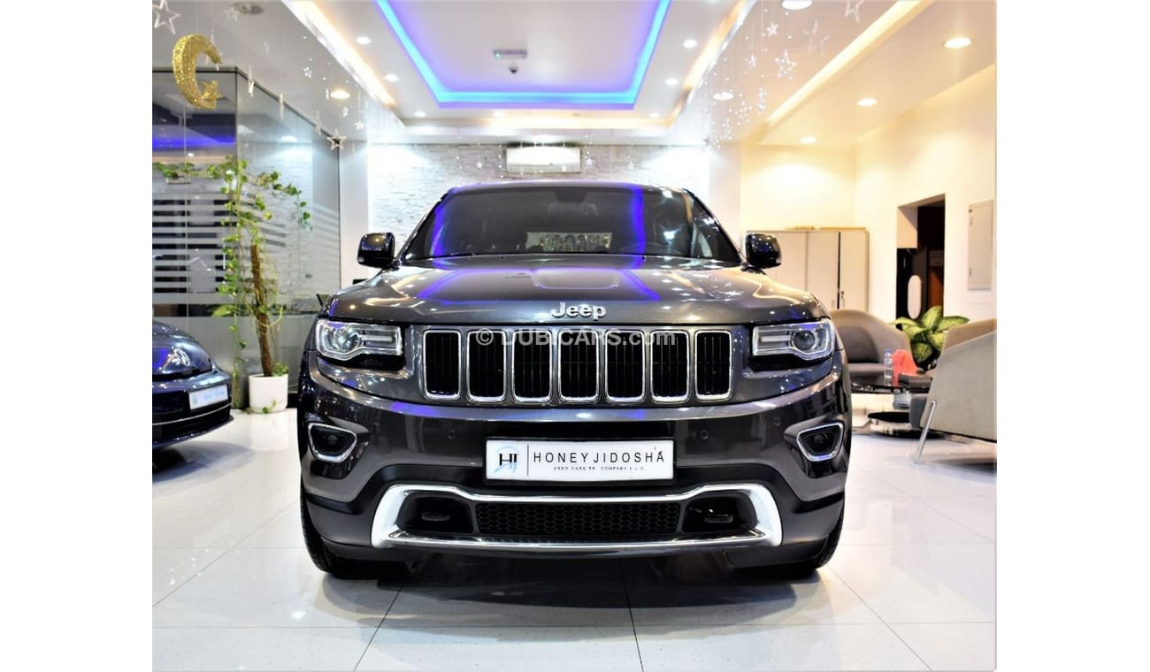 Jeep Grand Cherokee Amazing "FULL OPTION" Jeep Grand Cherokee Limited 4x4 2014 Model!! in Grey Color! GCC Specs