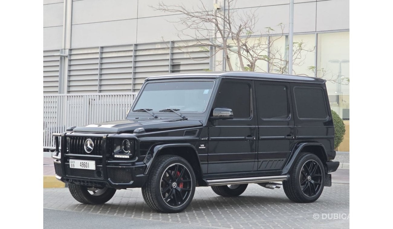 مرسيدس بنز G 63 AMG G-63 AMG 2017 GCC ORGINAL PAINT // ACCIDENT FREE // FSH // PERFECT CONDITION