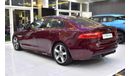 Jaguar XE EXCELLENT DEAL for our Jaguar XE R-Sport ( 2016 Model ) in Burgundy Color GCC Specs