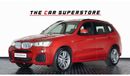 BMW X3 2016 - BMW X3 2.0I - GCC - IMMACULATE CAR - FULL SERVICE HISTORY WITH AGENCY - 1 YEAR WARRANTY