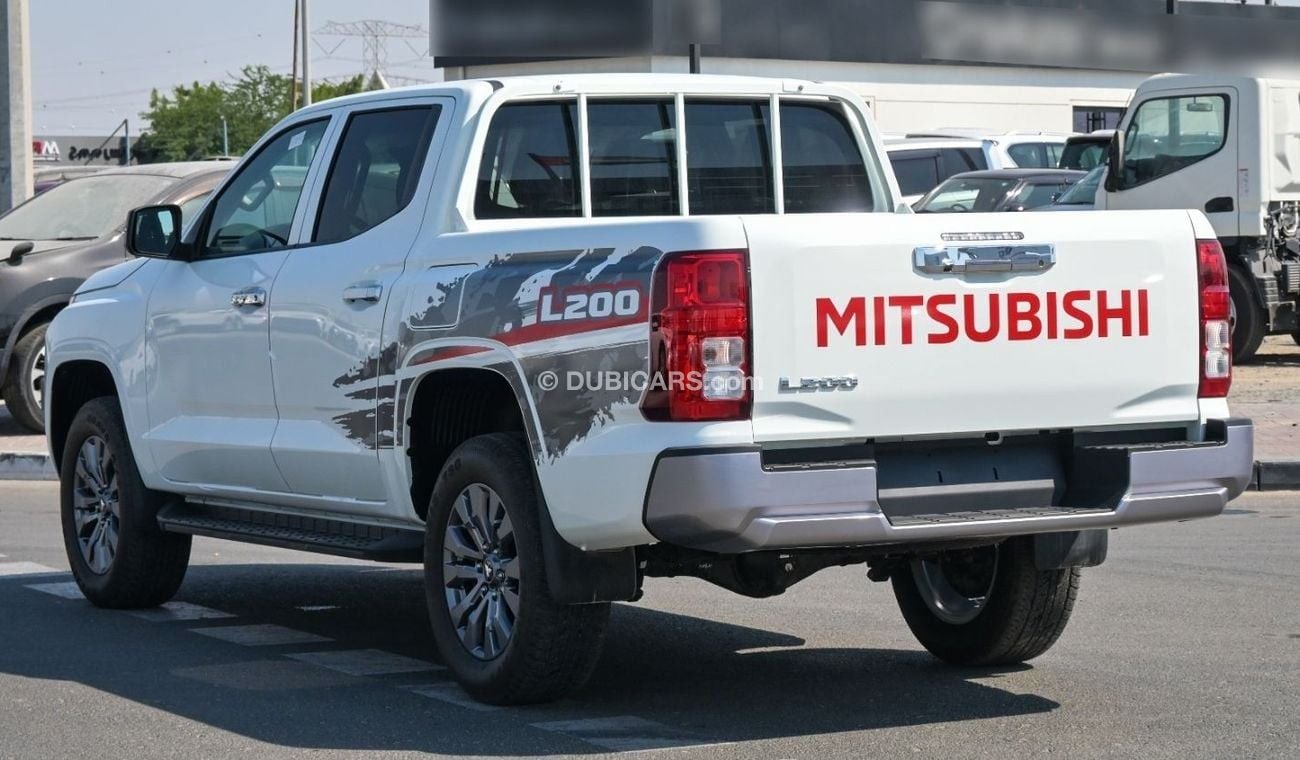 ميتسوبيشي L200 Brand New Mitsubishi L200 For Export 2.4L Petrol GLX| White/Black | M/T | Euro 5 | L200-GLX-P-4WD