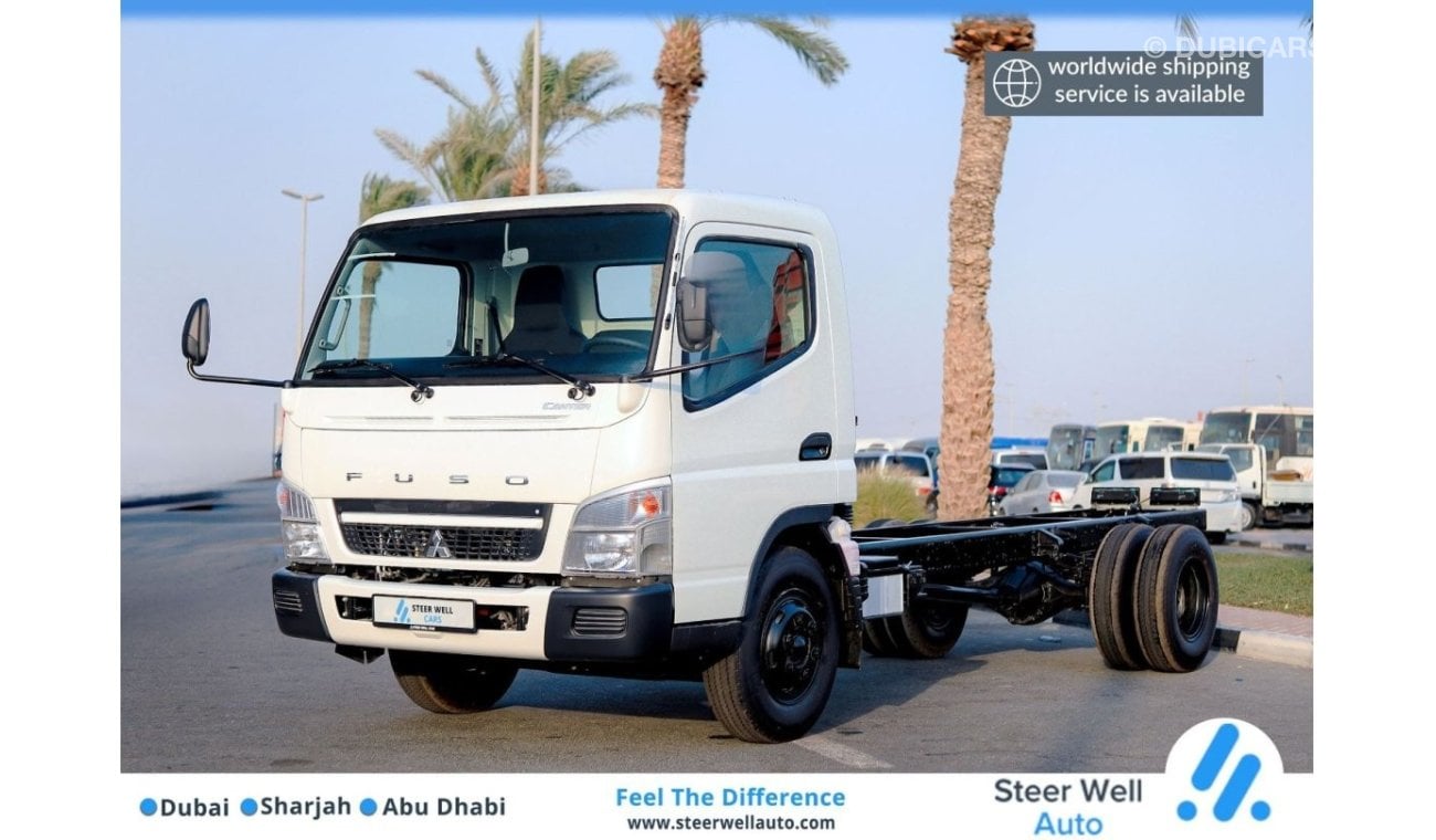 ميتسوبيشي كانتر Fuso 2024 4.2L M/T 4x2 Diesel Long Chassis 6 Ton | 100L Fuel Tank