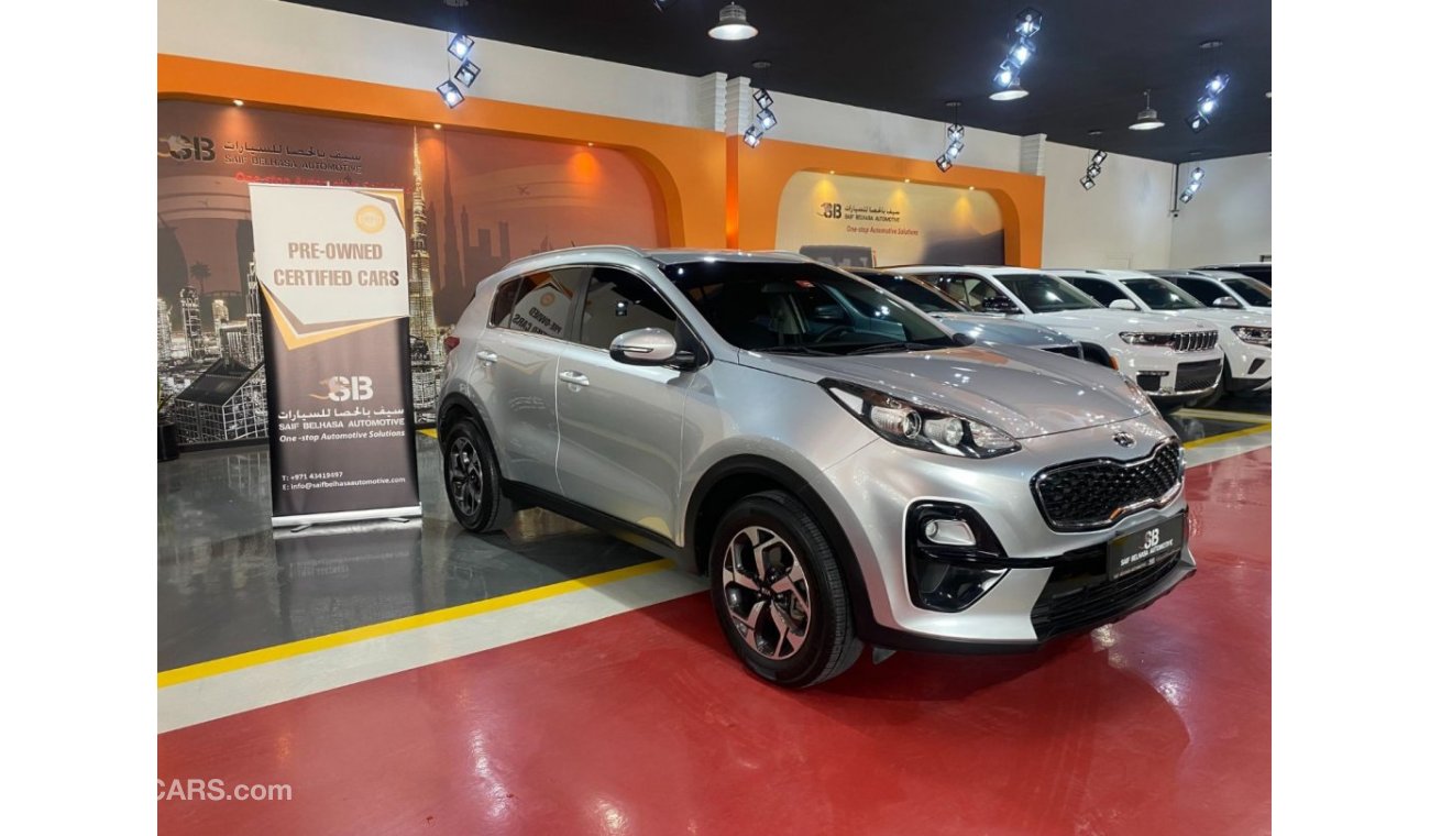 Kia Sportage AED 1,180 EMi @ 0% DP | Kia Sportage GDI | 2021 | GCC | 2.0L | FWD | Certified Pre Owned I