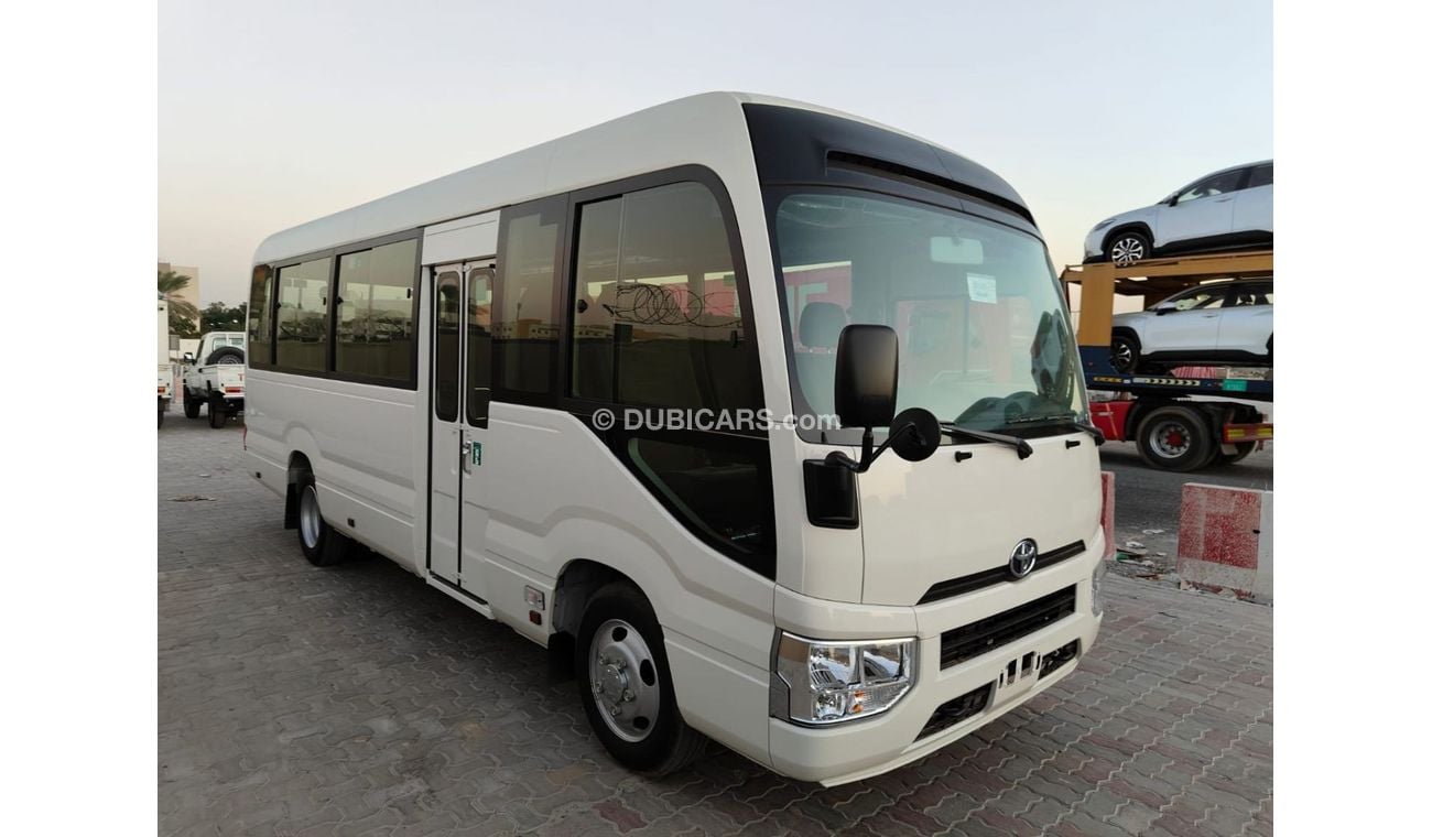 تويوتا كوستر 2024 Toyota Coaster High-Roof 23-Seater 4.0L 4-Cyl Turbo Diesel M/T RWD (Auto Closing Door) Export O