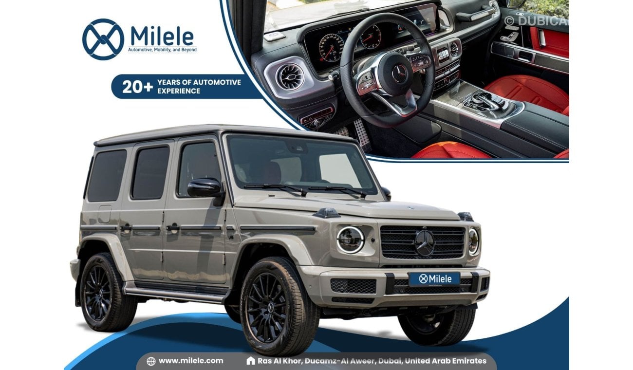 Mercedes-Benz G 500 4.0L PETROL 4MATIC: AMG ALLOYS, NIGHT PACKAGE, SLIDING SUNROOF, 360 CAMERA