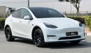 Tesla Model Y TESLA MODEL Y LONG RANGE DUAL MOTORS 4WD 2022 GCC WITH TESLA WARRANTY IN MINT CONDITION