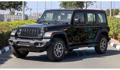 Jeep Wrangler Unlimited Sport S Turbo , 2024 GCC , 0Km , With 5 Years Warranty + 3 Years Service @Official Dealer 