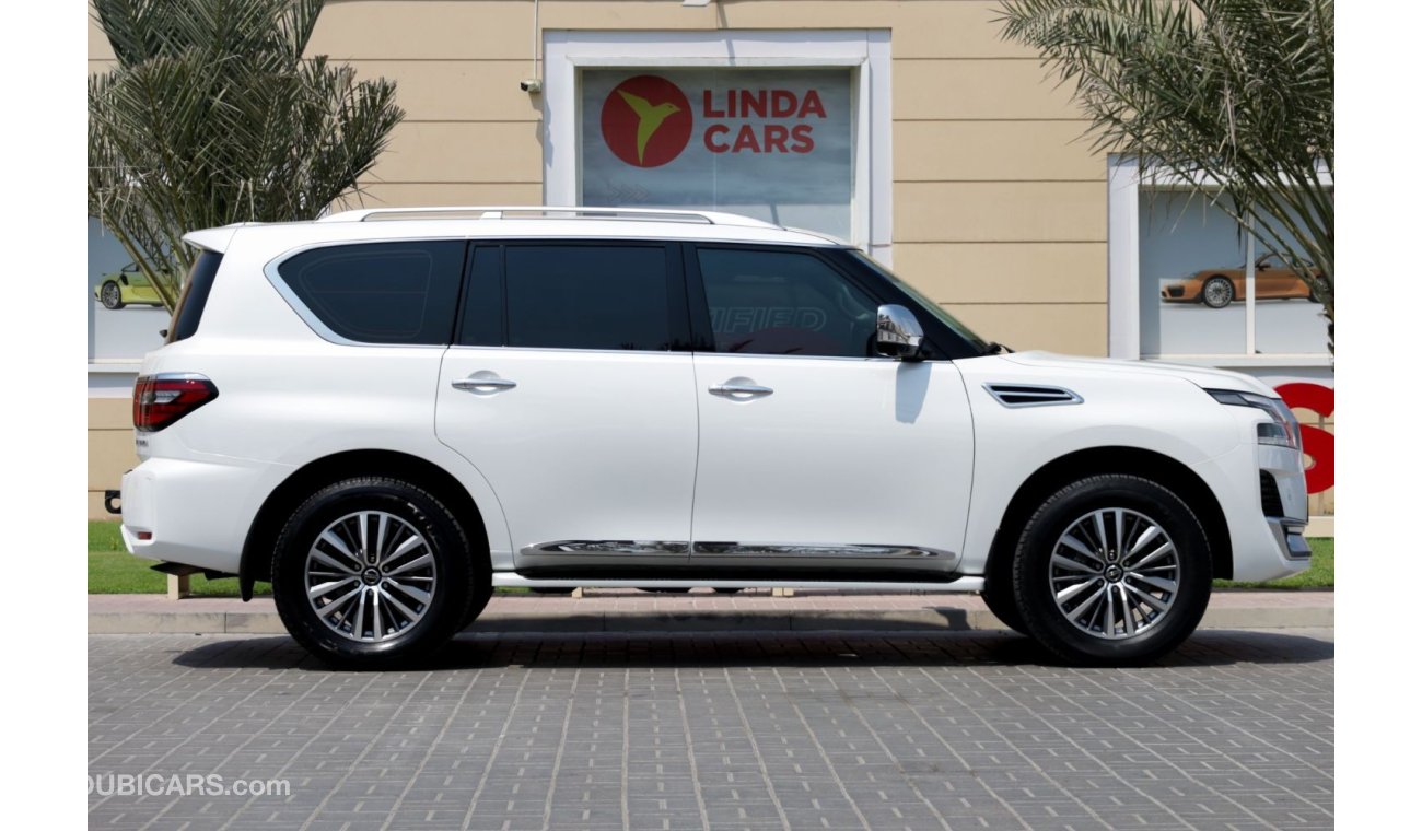 Nissan Patrol SE Platinum City Nissan Patrol Platinum 2021 GCC under Warranty with Flexible Down-Payment.