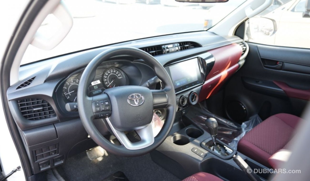 تويوتا هيلوكس TOYOTA HILUX DC 2.7L 4X4 PETROL, A/T, MY24