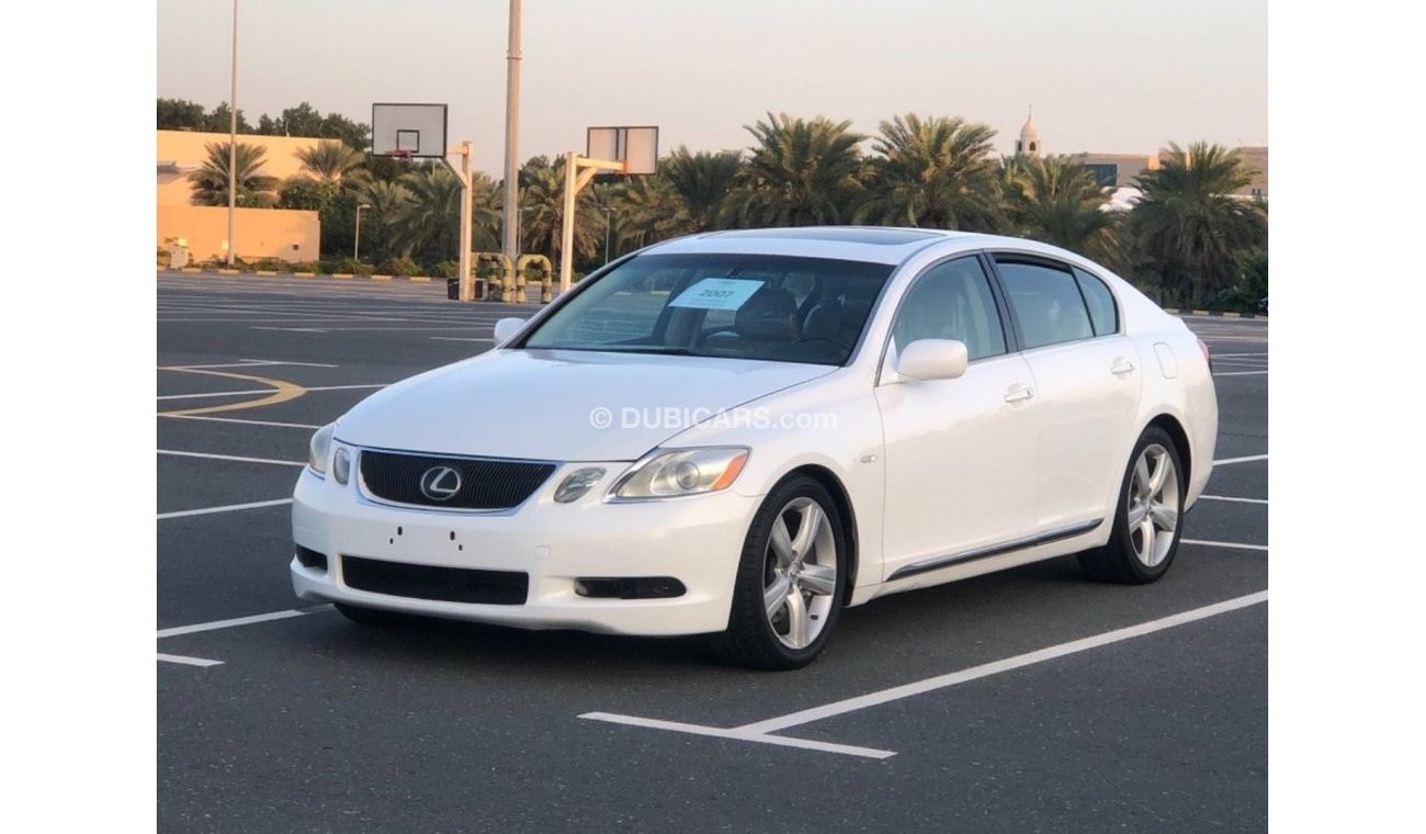 Lexus GS 430 MODEL 2007 GCC CAR PERFECT CONDITION INSIDE AND OUTSIDE FULL OPTION SUN ROOF