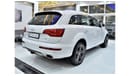 Audi Q7 EXCELLENT DEAL for our Audi Q7 S-Line QUATTRO ( 2015 Model ) in White Color GCC Specs