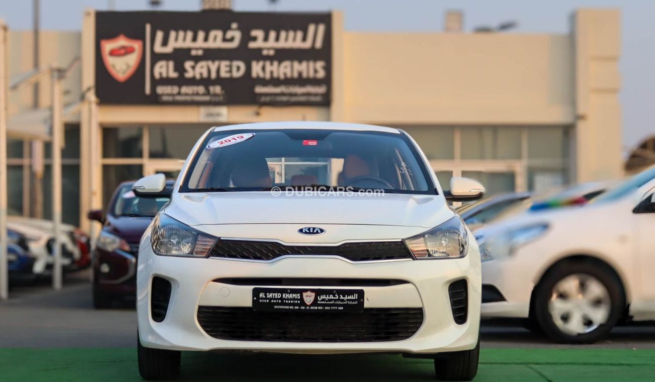 Kia Rio LX 1.6L Hatchback Kia Rio 1.6L 2019 GCC accident free in excellent condition 662 P.M