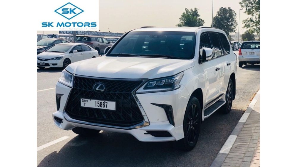 Lexus Lx 570 Black Edition Top Range Model Like Brand New Only 3000 Kms For Sale Aed 340 000 White 19