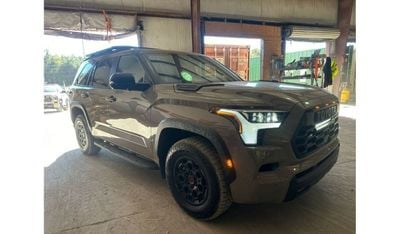 تويوتا سيكويا 2025 TOYOTA SEQUOIA TRD PRO HYBRID V6 3.5L TURBO 4WD 7-SEATER AT