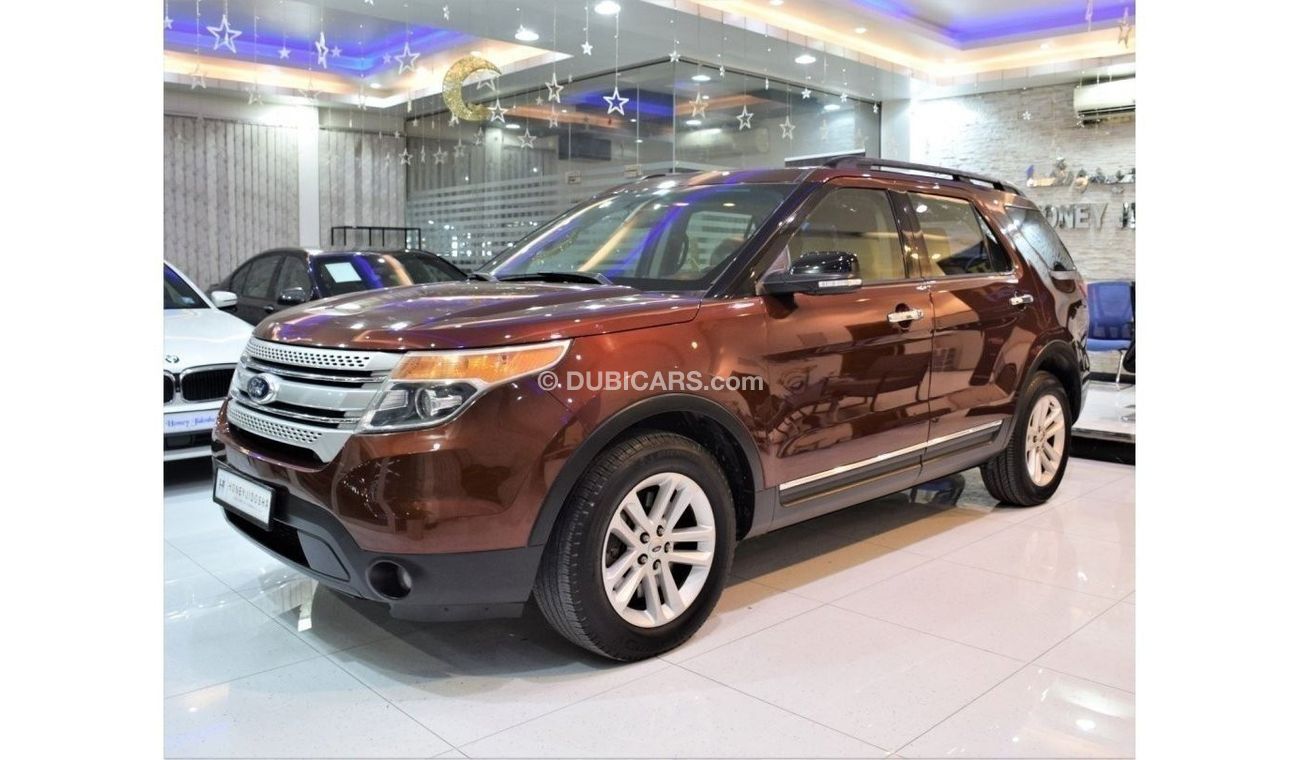 Ford Explorer EXCELLENT DEAL for our Ford Explorer XLT 4WD ( 2015 Model! ) in Brown Color! GCC Spe