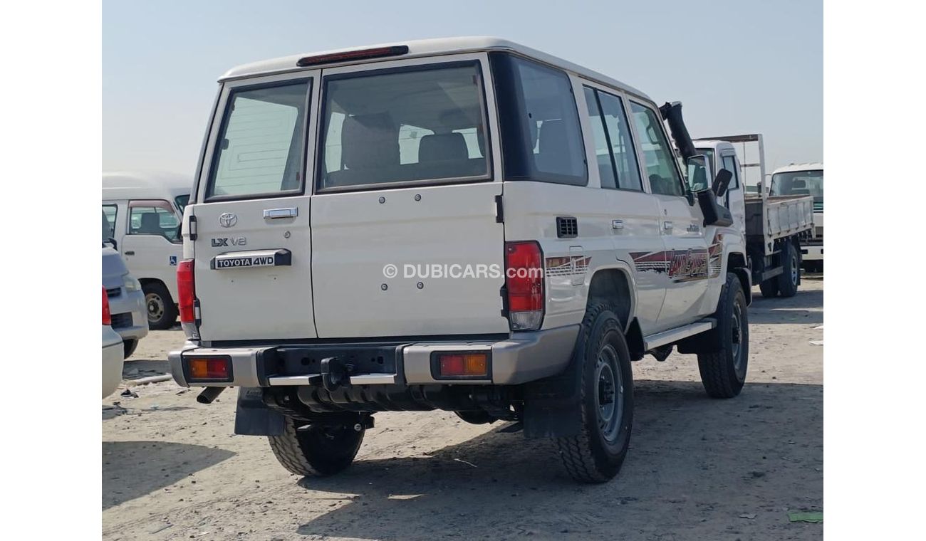 Toyota Land Cruiser Hard Top 4.5L V8 Diesel, M/T, Chrome Mirror With Wooden Interior (70 Series) 2023