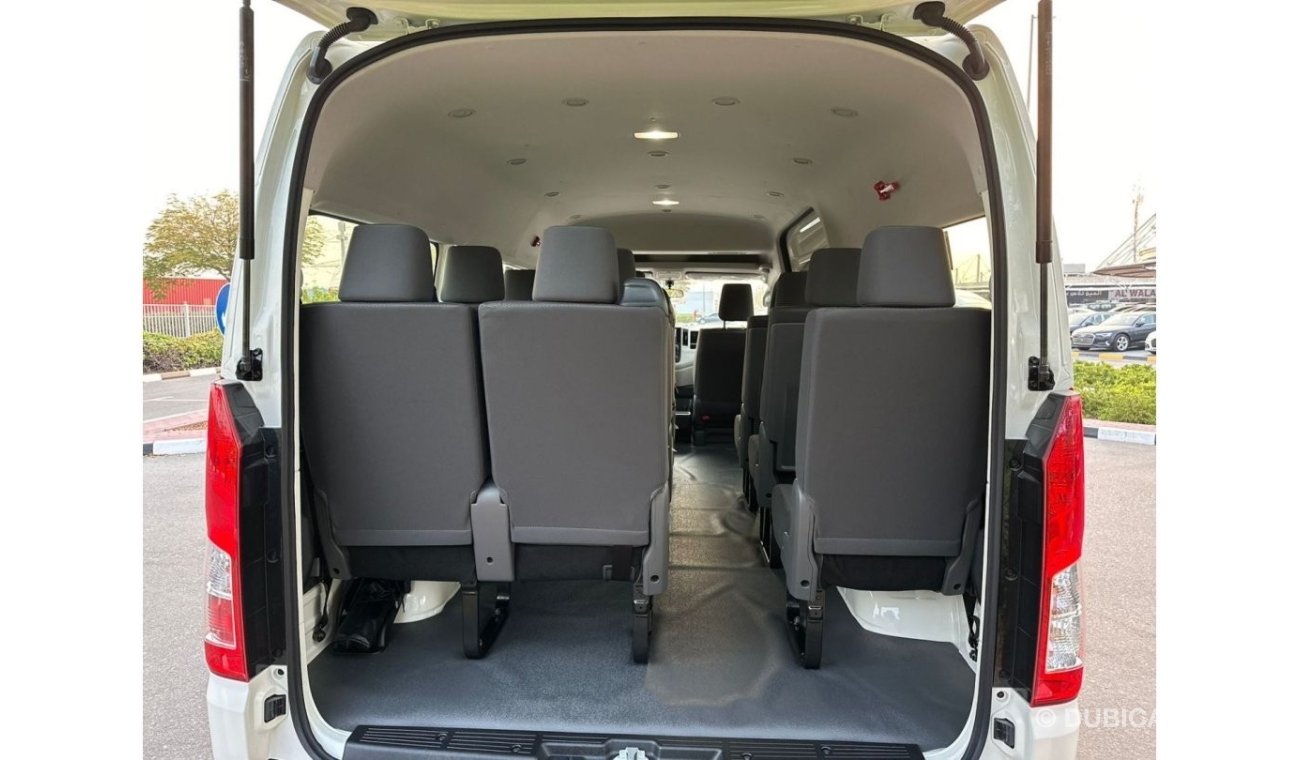 تويوتا هاياس 2025 Toyota Hiace DX 13-Seater 3.5L V6 Petrol M/T (3-Point Seatbelts) Only For Export