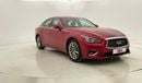 إنفينيتي Q50 LUXE 3 | بدون دفعة مقدمة | اختبار قيادة مجاني للمنزل