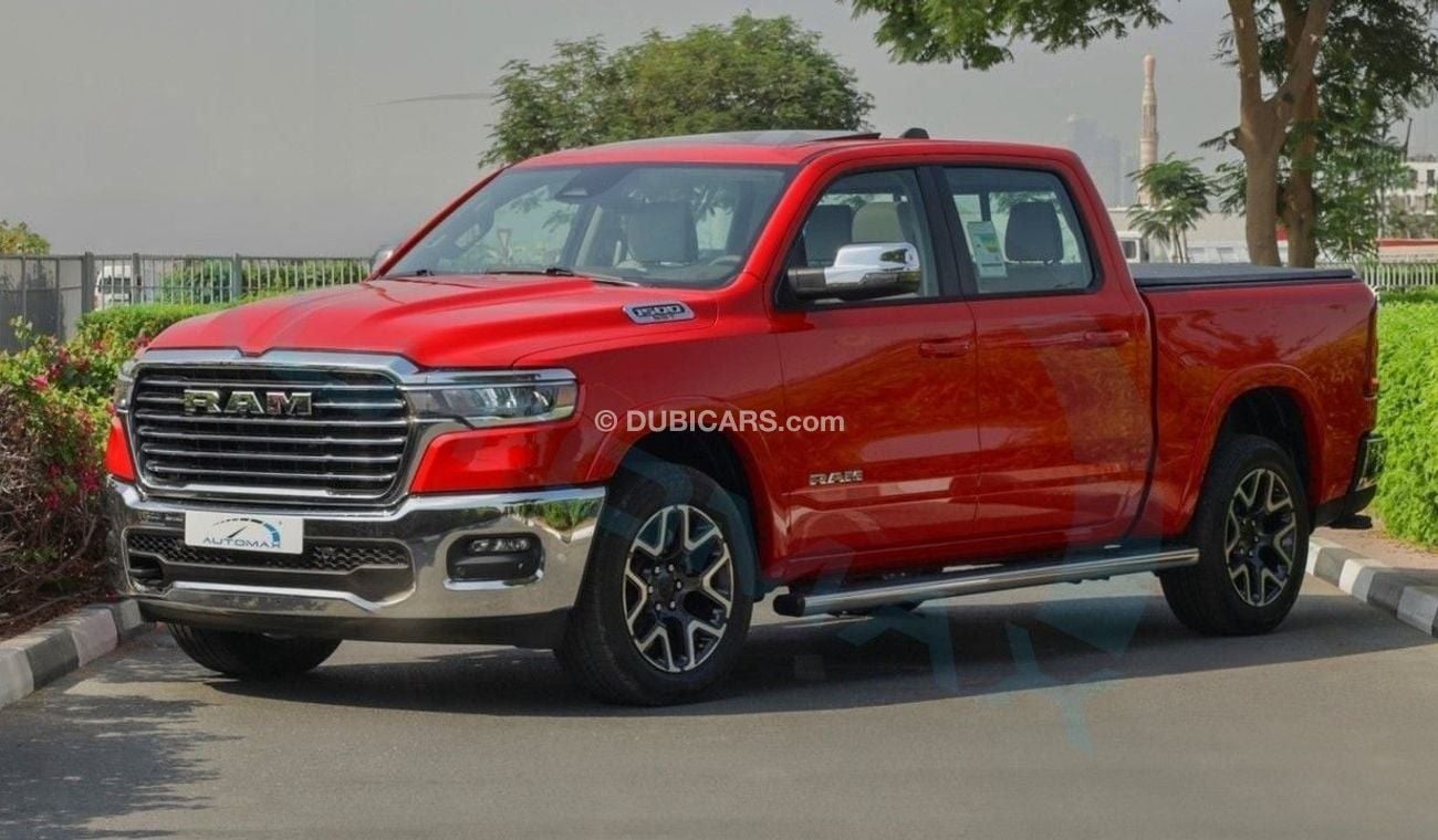 RAM 1500 LARAMIE SST 3.0TT HURRICANE , 2025 GCC, 0Km, 3 Years or 60K Km Warranty At Al Futtaim T.E