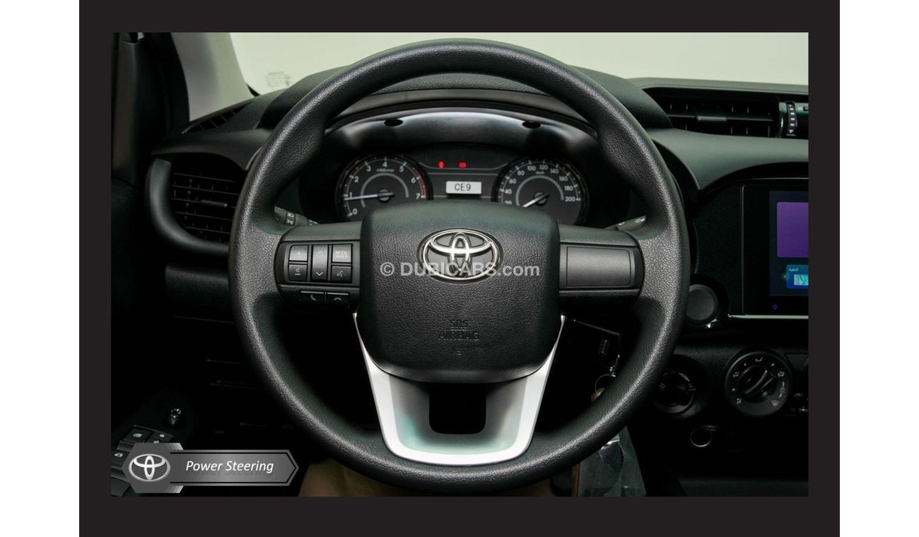 تويوتا هيلوكس TOYOTA HILUX 2.7L 4X4 D/C STD(i) A/T PTR Only Export 2024 Model Year