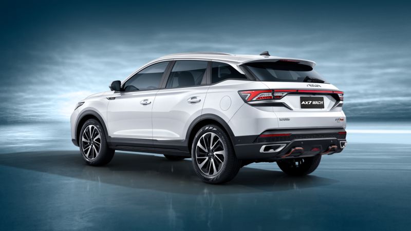 Dongfeng AX 7 exterior - Rear Right Angled