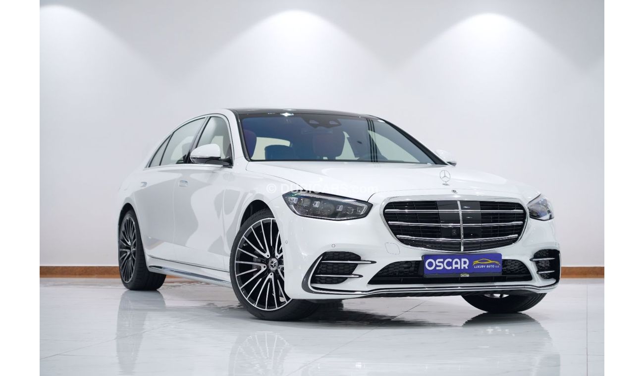 مرسيدس بنز S 500 4MATIC 3.0L Gargash 5-Year Warranty Service Contract | 2024 Mercedes-Benz S500 3.0TC+E V6