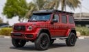 Mercedes-Benz G 63 AMG 4X4² MAGNO RED MARVEL WITH AMG NIGHT PACKAGE II, BURMESTER SURROUND SYSTEM