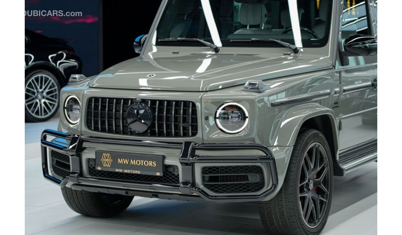 مرسيدس بنز G 63 AMG بريميوم + Mercedes-Benz G 63 Manufaktur | 2022 GCC 22k km | Agency Warranty | AMG