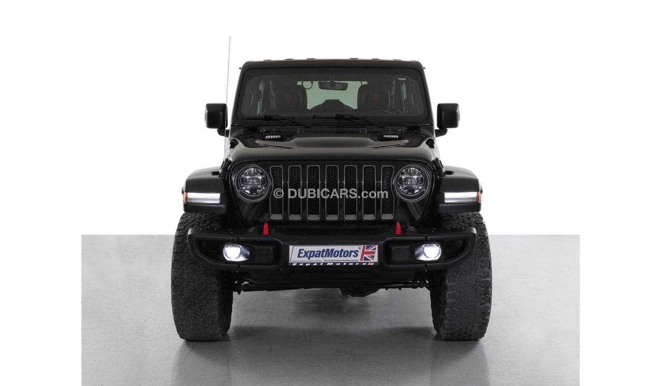 جيب رانجلر Unlimited Rubicon 3.6L • 3,525x60 • 0% DP • 2021 • Jeep Warranty