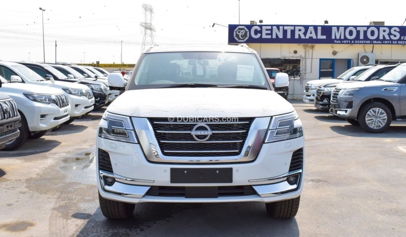 Nissan Patrol LE New Nissan Patrol LE for sale from Central Motors in Dubai. White 2022 model. The car has automat