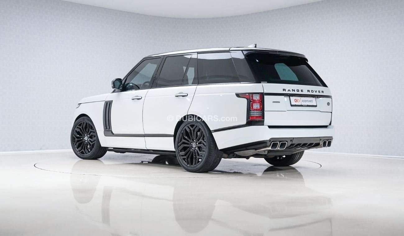 Land Rover Range Rover P510 Urban Vogue SE SVO - AED 6,403 P/M - 1 Year Warranty