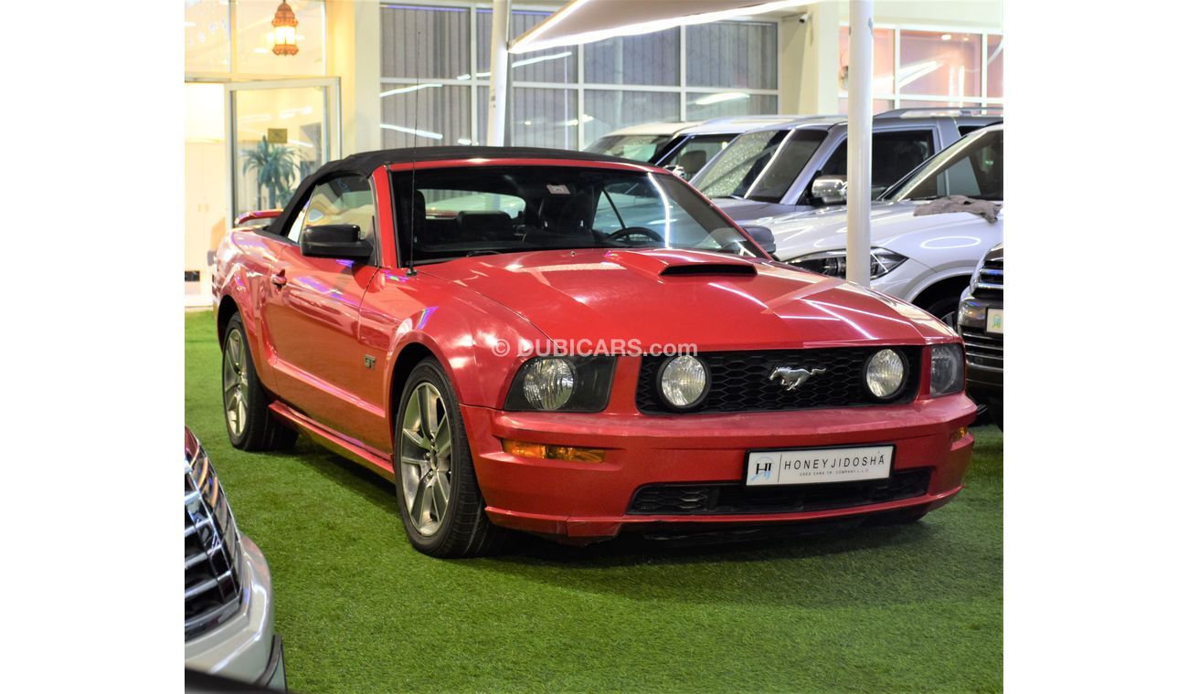 Ford Mustang EXCELLENT DEAL for our Ford Mustang GT Convertible 2008 Model!! in Red Color! GCC Specs