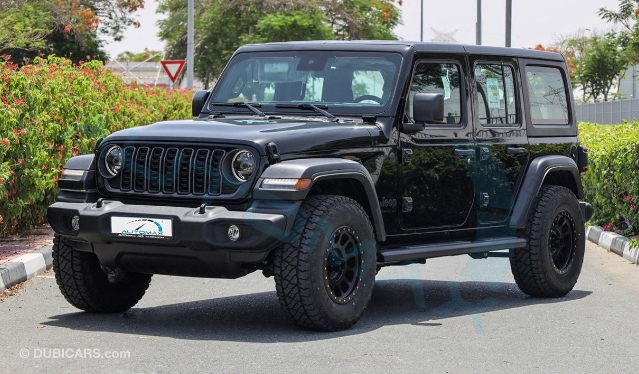 Jeep Wrangler Unlimited Sport Plus I4 2.0L Turbo , 2024 Без пробега , (ТОЛЬКО НА ЭКСПОРТ)