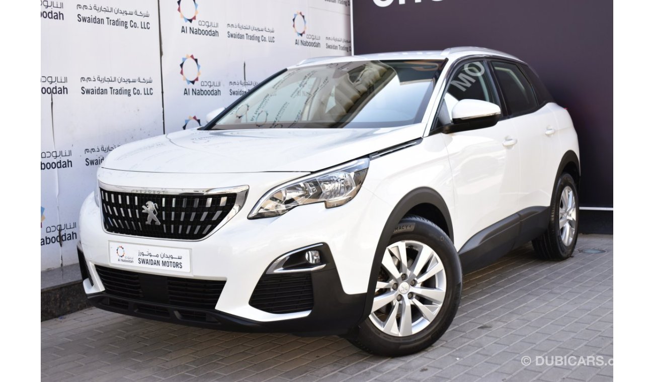 Peugeot 3008 AED 1199 PM | 1.6L ACTIVE GCC FROM AN AUTHORIZED DEALER MANUFACTURER UP TO 2025 OR 100K KM