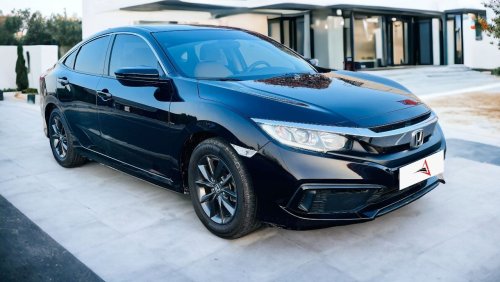 Honda Civic LX AED 920 PM | FIRST OWNER | FULL SERVICE HISTORY | HONDA CIVIC 2020 | GCC | 2 KEYS