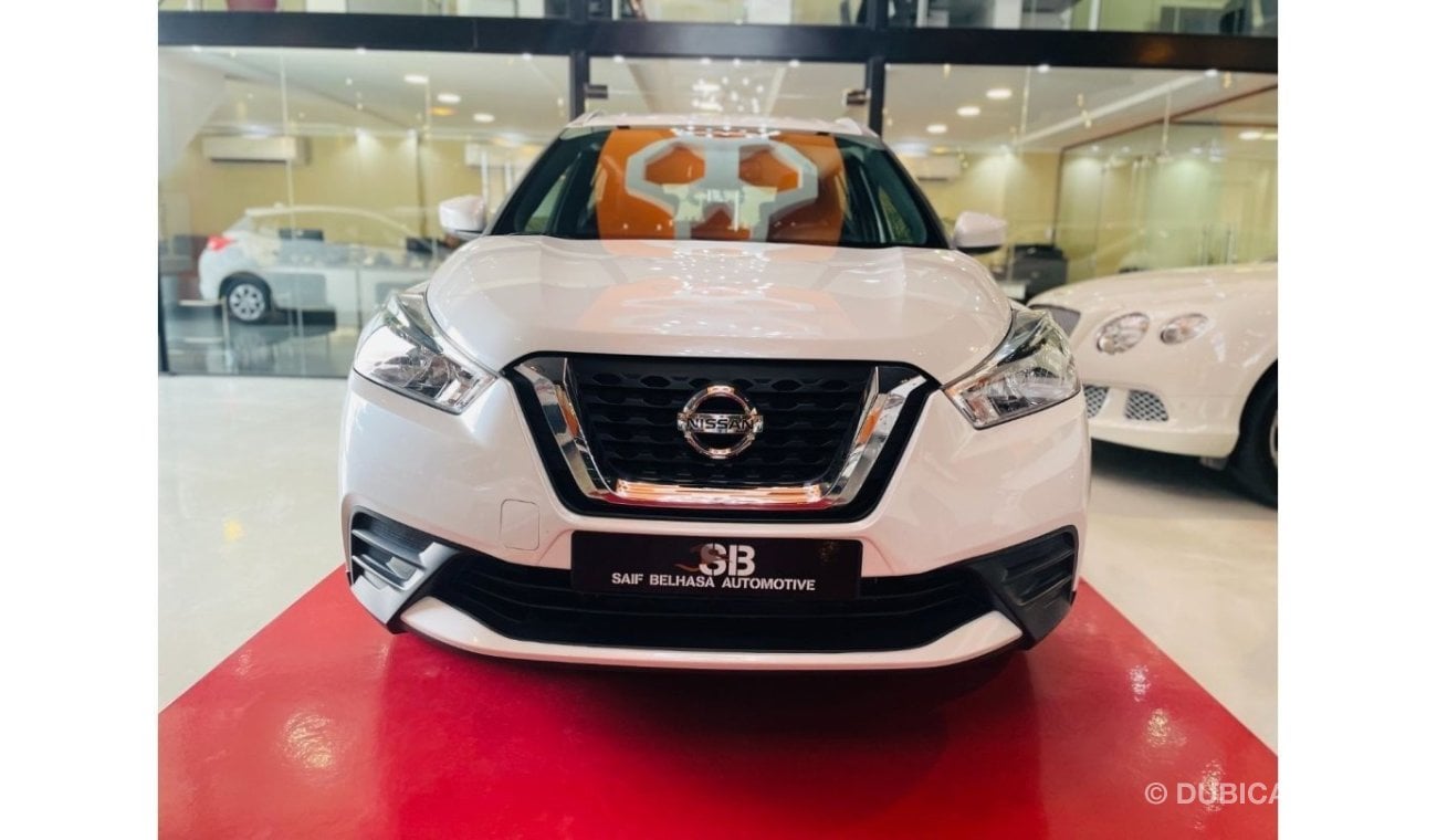 Nissan Kicks S AED 860 EMi @ 0% DP | 2020  | GCC | 1.6L | Under Warranty | Low Mileage |