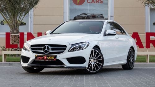 Mercedes-Benz C200 Mercedes-Benz C200 AMG Pack 2016 GCC under Warranty with Flexible Down-Payment.