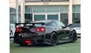 Nissan GTR NISSAN GTR BLACK EDITION GCC 2016  BODYKIT NISMO ALFA 7+ FULL OPTION  FULL CARBON FIBER