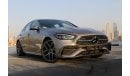 مرسيدس بنز C 300 2023 - 4MATIC - 360 Cameras - Original AMG Kit - Full Option - Low Mileage