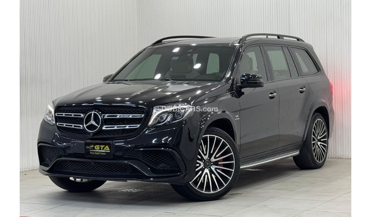 مرسيدس بنز GLS 63 2017 Mercedes-Benz GLS63 AMG, One Year Warranty, Full Service History, Excellent Condition, GCC