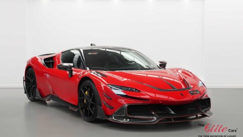 فيراري SF90 Stradale 2021 فيراري SF90 STRADALE ASSETTO FIORANO MANSORY KIT / مقصورة داخلية من ألياف الكربون