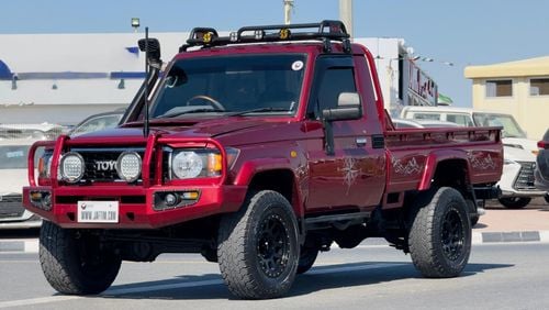 Toyota Land Cruiser Pick Up AFTER MARKET SINGLE CABIN | ROOF RACK WITH AIR SNORKEL | 4.5L DIESEL ENGINE | 2008 | (MT) | RHD