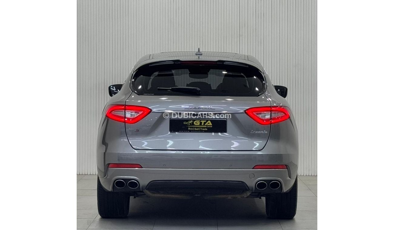 Maserati Levante S 3.0L (430 HP) 2017 Maserati Levante S, 1 Year Warranty, Service History, GCC