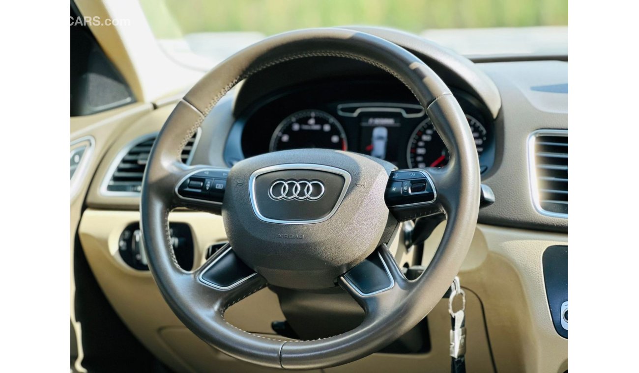 Audi Q3 AED 930 PM | AUDI Q3 2L 35 TFSI | I4 | GCC | ECONOMICAL | MINT CONDITION